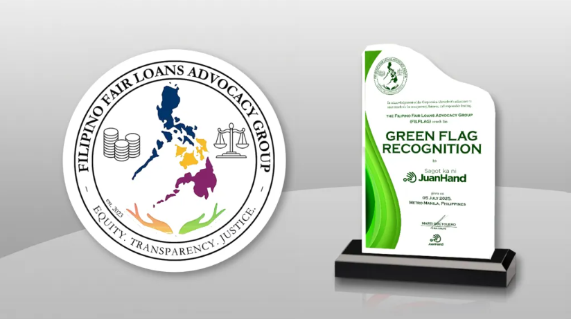 JuanHand Earns Green Flag Recognition from Filipino Fair Loans Advocacy Group (FILFLAG)