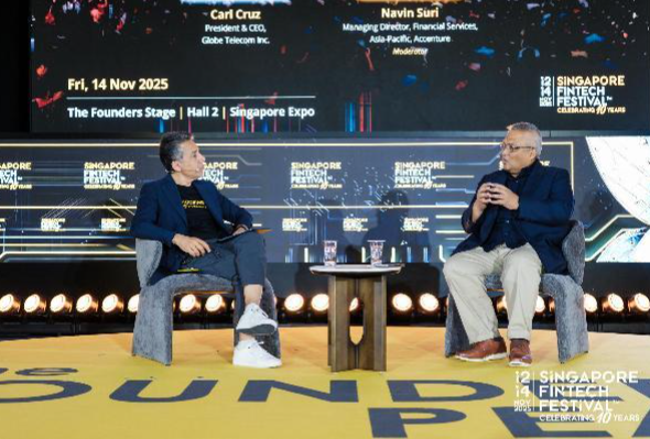 Globe CEO Champions Co-Creation and Purpose-Driven Partnerships at Singapore FinTech Festival