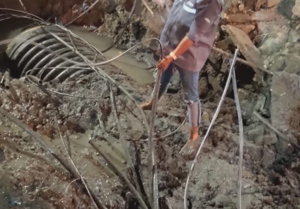 Globe Fiber Cable Cuts